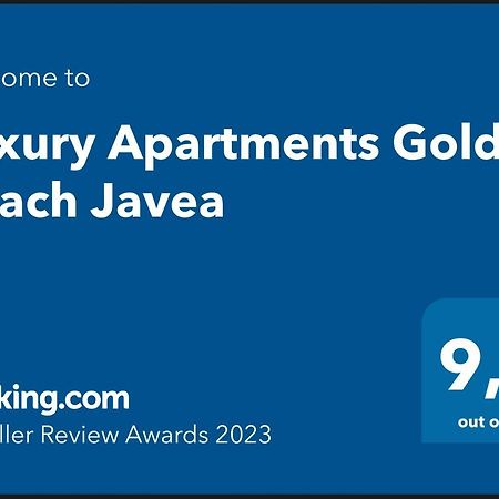 Luxury Apartments Golden Beach Javea Jávea Exterior foto